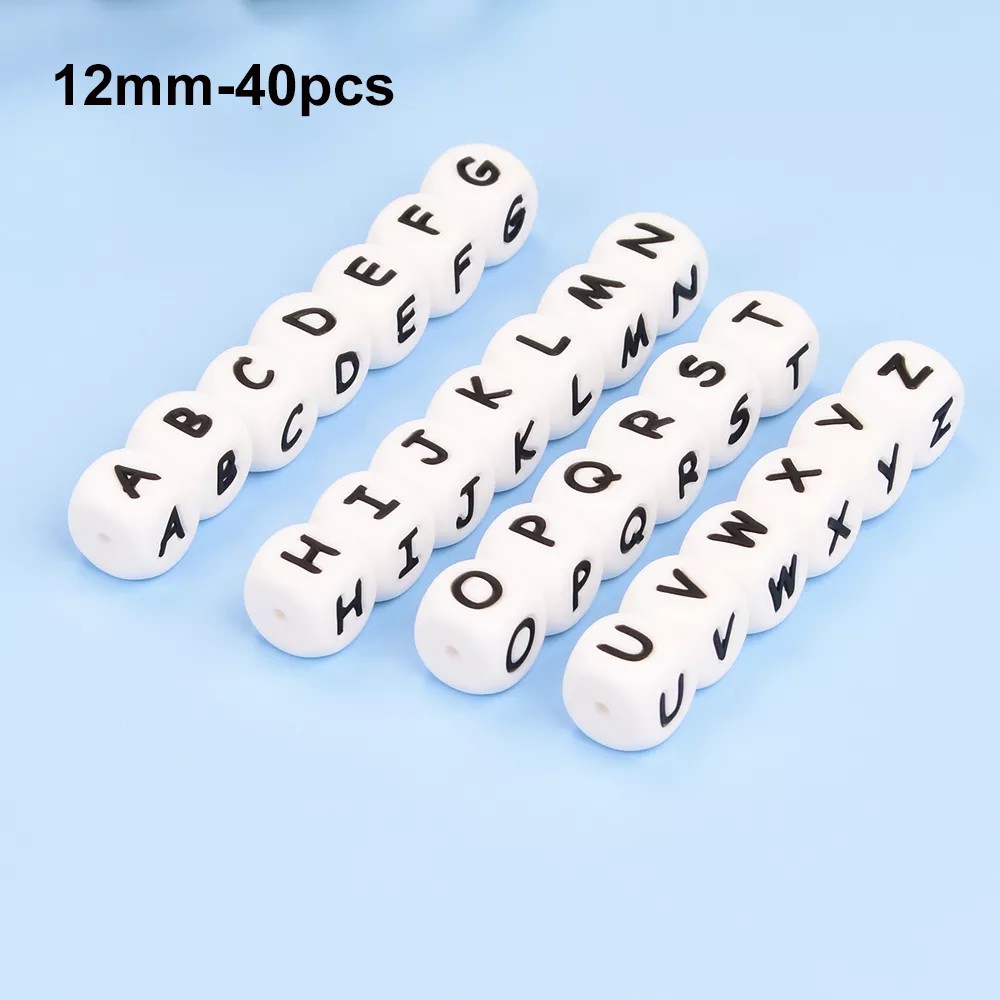 Baby Food Name - LOFCA 40 Pz/lotto Alfabeto 12mm Food