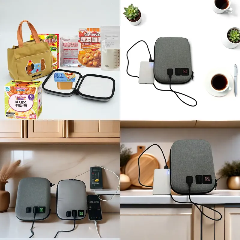 Baby Puree Pouch - 【CHIMU HOME】 Scaldavivande portatile alimentato tramite
