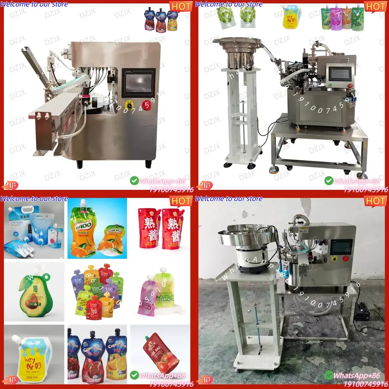Baby Puree Pouch - Macchina per Riempimento e Sigillatura di