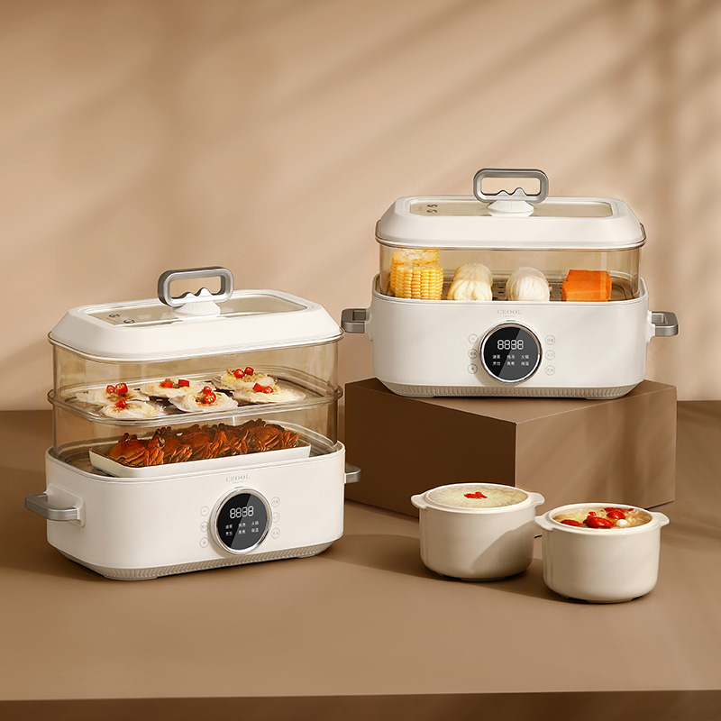 Baby Food Steamer - Vaporiera elettrica 3 in 1 da