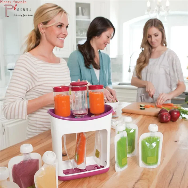 Baby Puree Pouch - Sacchetto per Alimenti per Bambini, Spremiagrumi