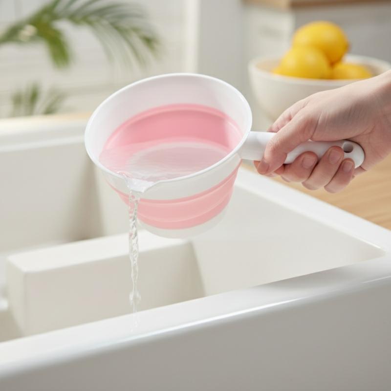Baby Kitchen Food - Paletta Pieghevole in Silicone per Acqua,