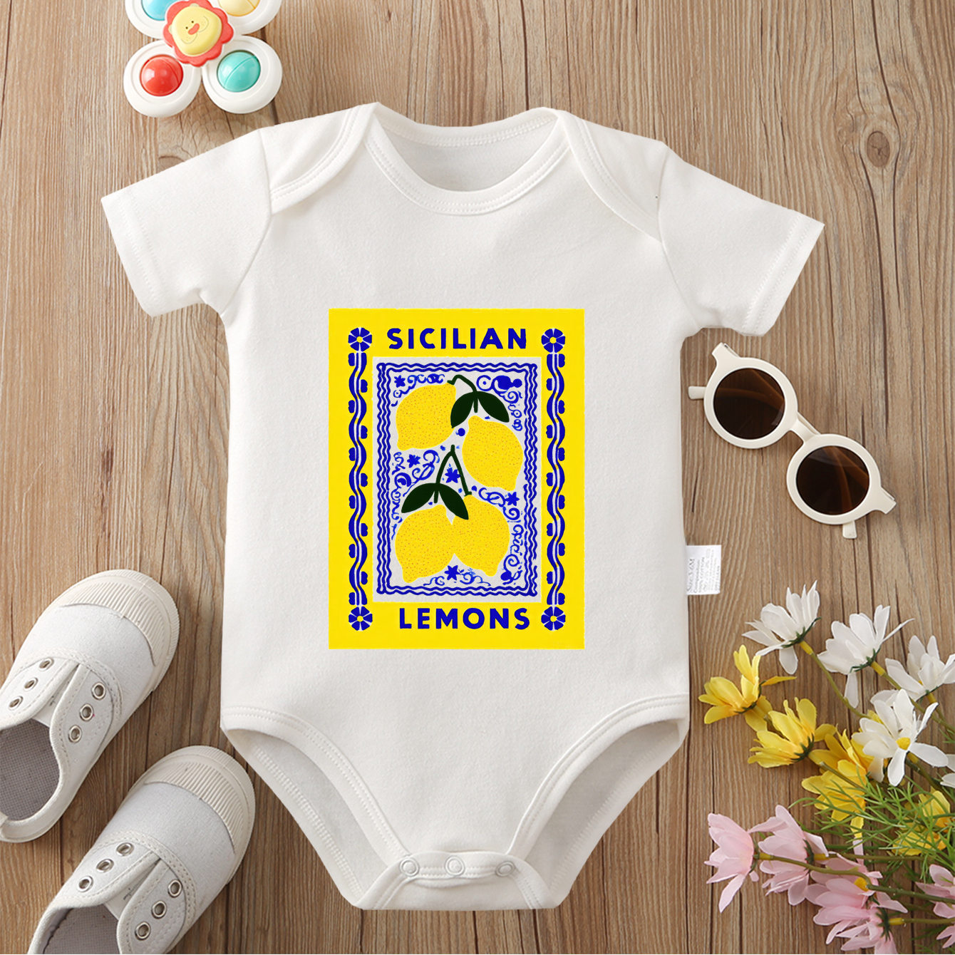 Tutina 100% cotone estiva con  - Baby Food Intake recensione e prezzo