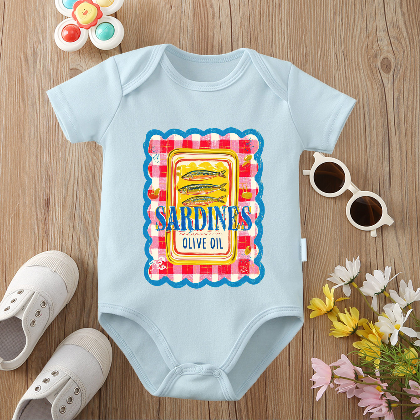 Tutina 100% cotone estiva con  - Baby Food Intake recensione e prezzo
