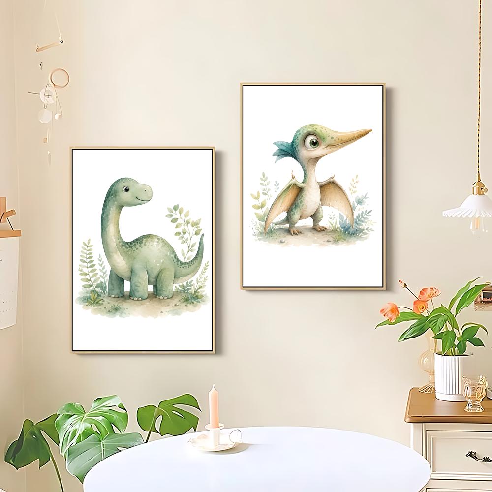 Poster su Tela con Dinosauri K - Baby Food Oil recensione e prezzo