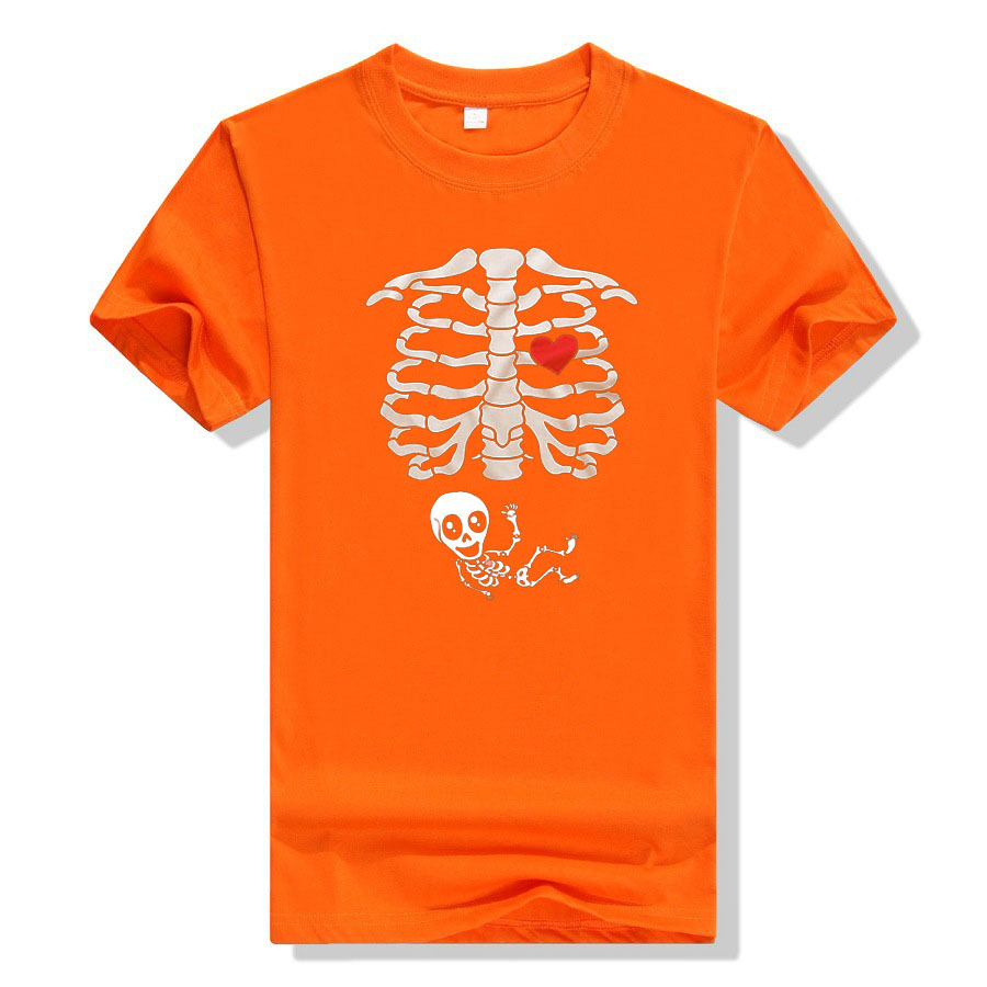 Maternità Halloween Skeleton t - Baby Food Intake recensione e prezzo