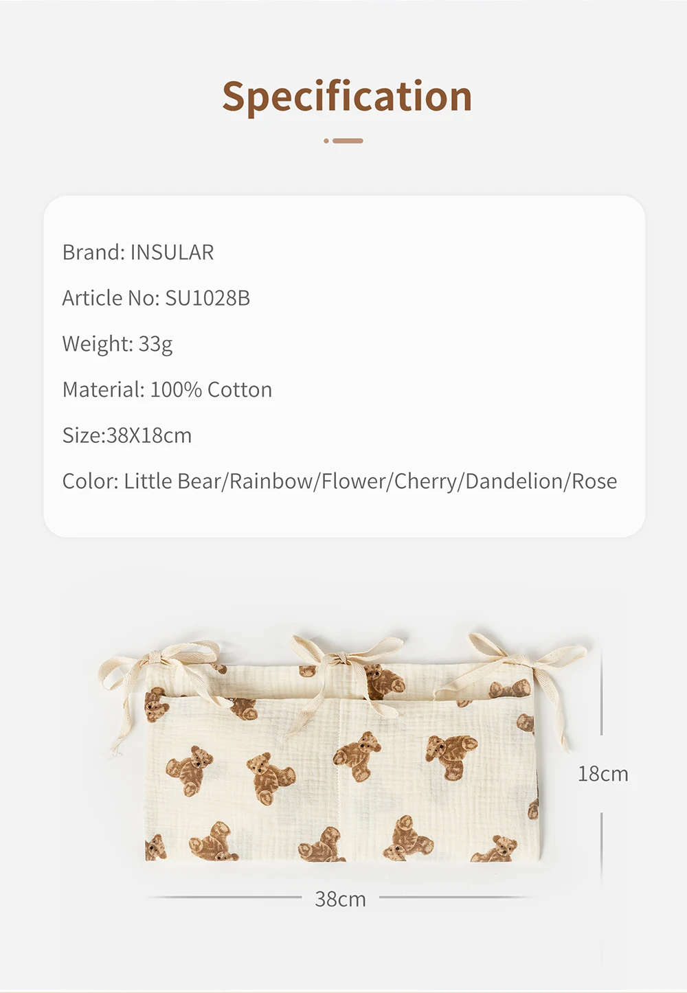 Organizer per Culla Neonato, B - Baby Puree Pouch recensione e prezzo