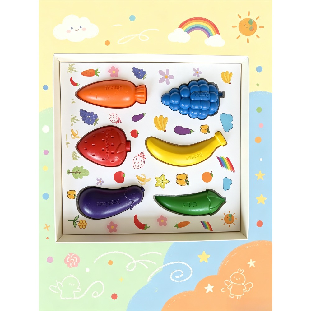Set di Pastelli a Forma di Fru - Baby Food Oil recensione e prezzo